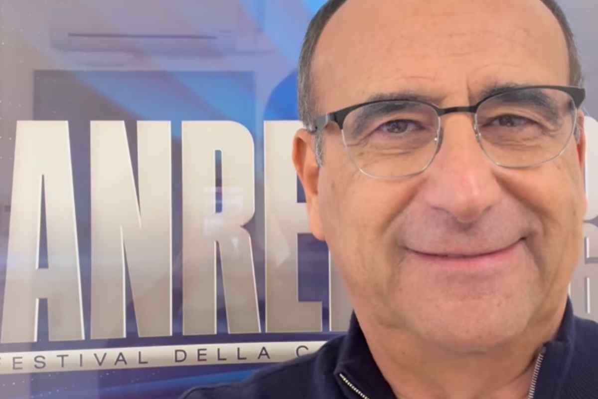 carlo conti conduttore sanremo