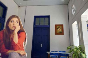 ingresso di casa anonimo